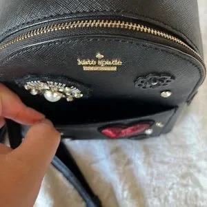 Kate Spade FINER THINGS MERRY - convertible leather mini backpack Beaded, Sequin kate spade new york Backpack Convertible Bags & Handbags for  main image 4